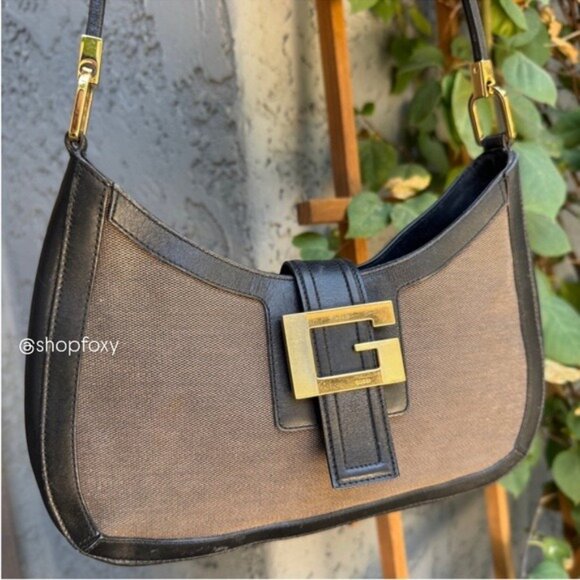 Gucci Vintage G Square Logo Shoulder Bag - Picture 1 of 16